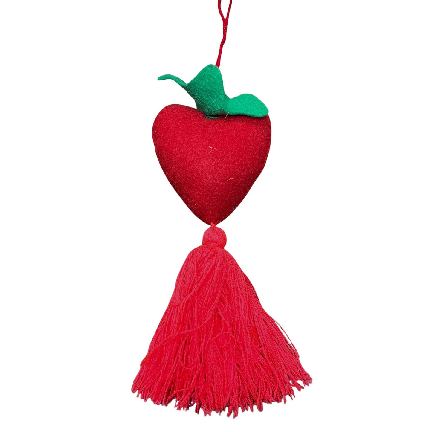 Set of Mexican Fruta Tassel Windshield Hanger (5,10,15,20) Colorful and Bright Wedding and Quinceñera Party Favor