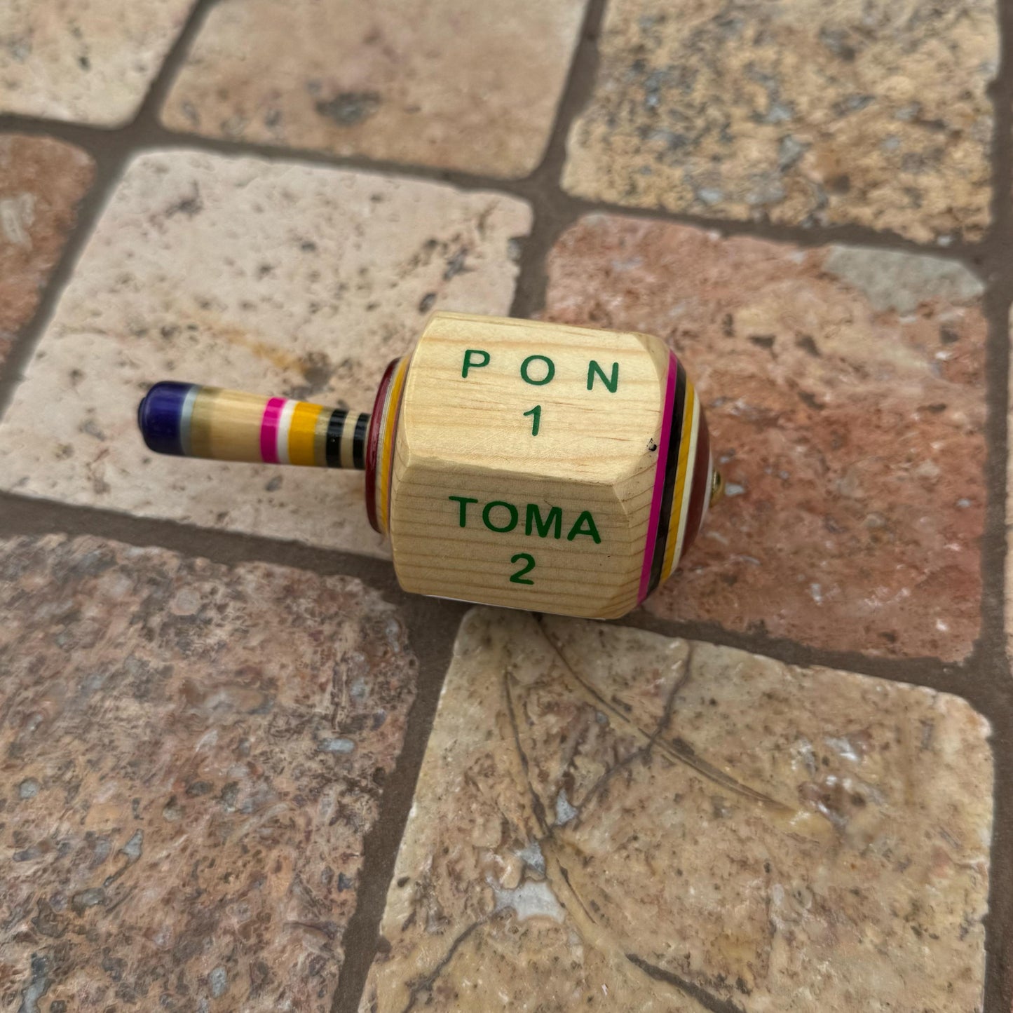Mexican Toma Todo "Pirinola" | Handmade in Mexico | Party game | Posada and Quince | Drinking game | Sets of 5, 10, 15, and 20 available!