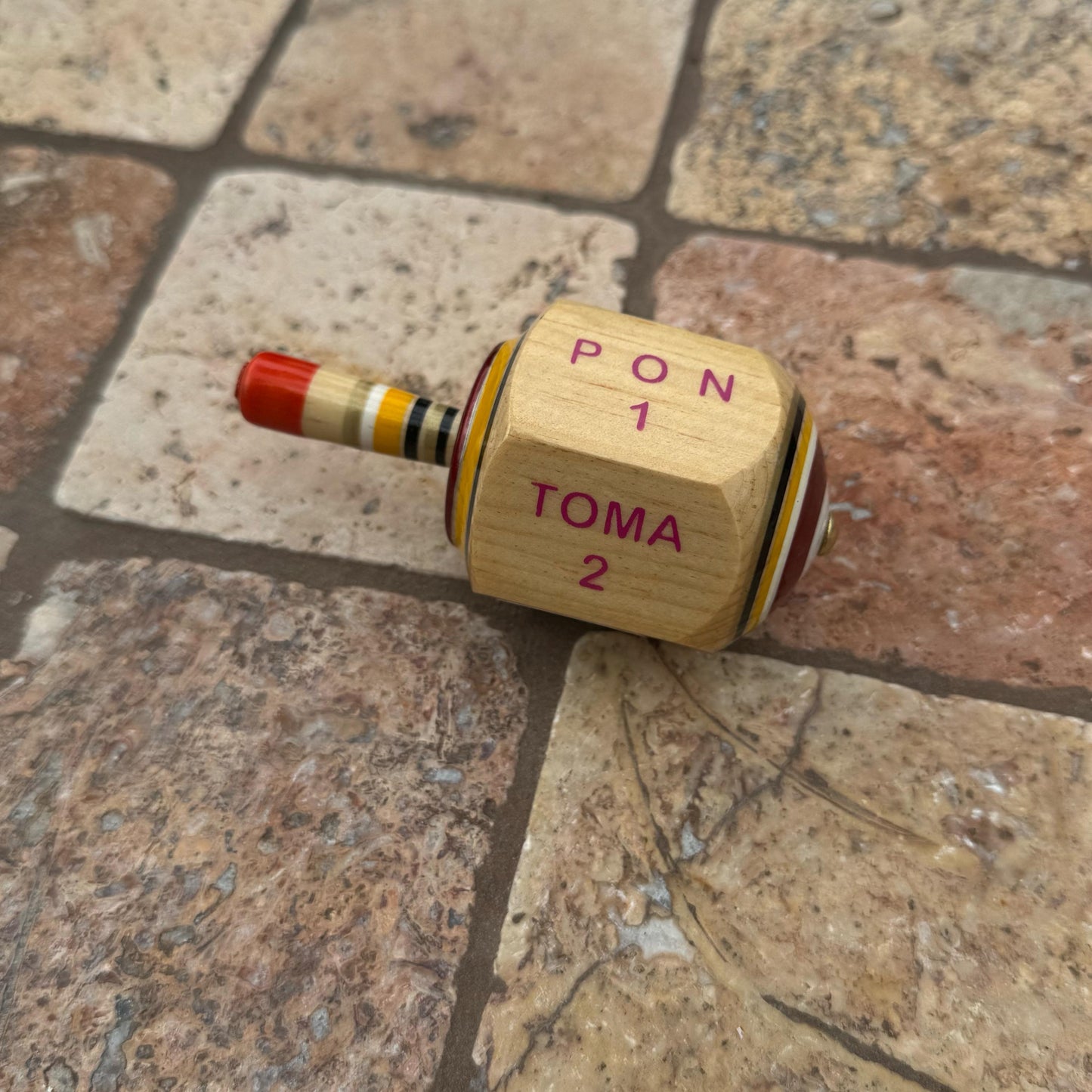 Mexican Toma Todo "Pirinola" | Handmade in Mexico | Party game | Posada and Quince | Drinking game | Sets of 5, 10, 15, and 20 available!