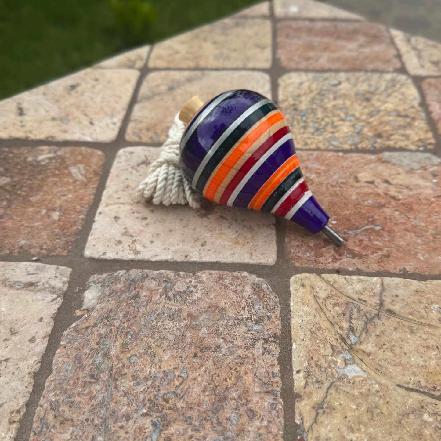 Handmade Mexican Trompo | Classic wooden spinning toy | Gift and party favors | Toys for kids | Sets of 5, 10, 15, and 20 available!