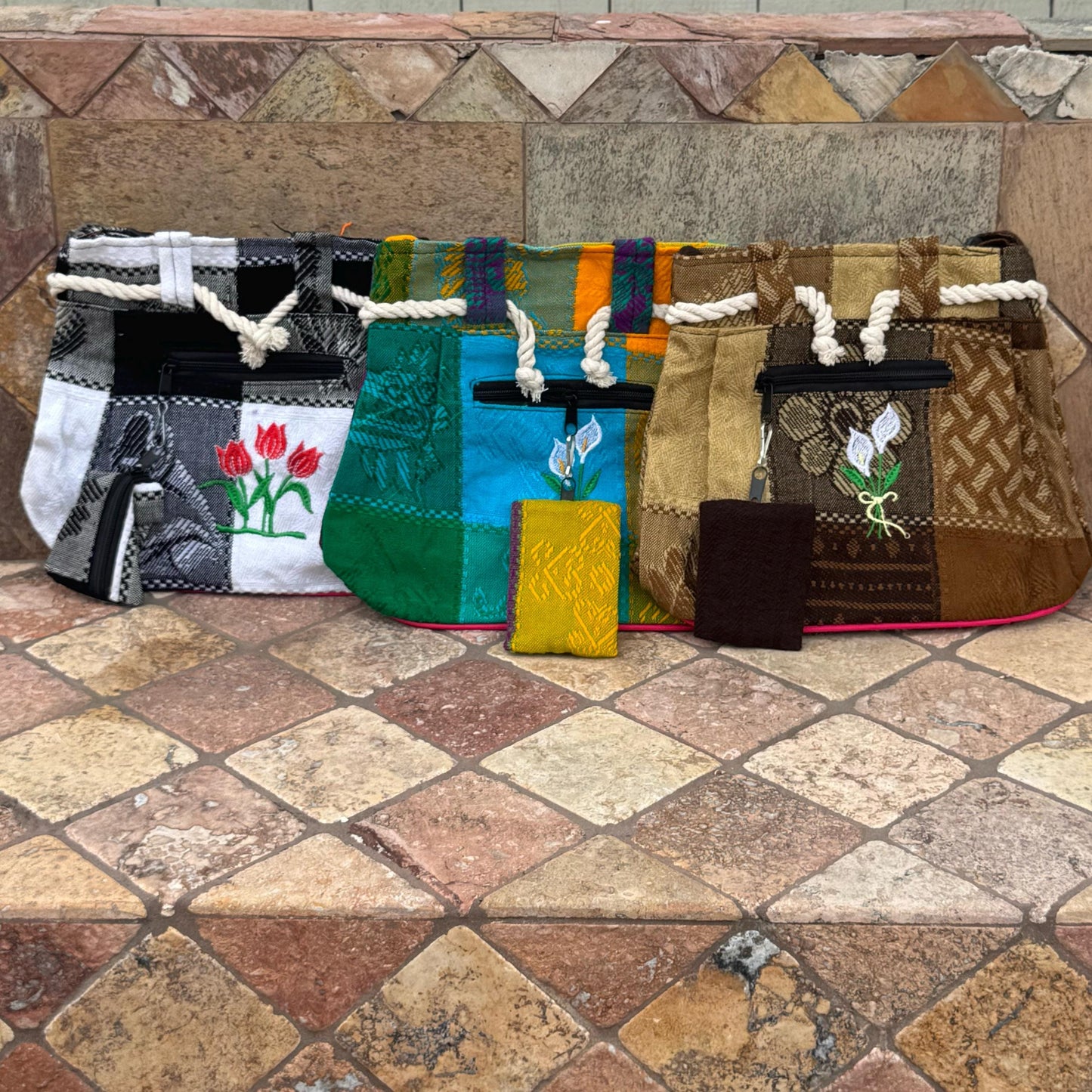 Boho Shoulder bag | Handmade in Mexico | Everyday bag | Purse