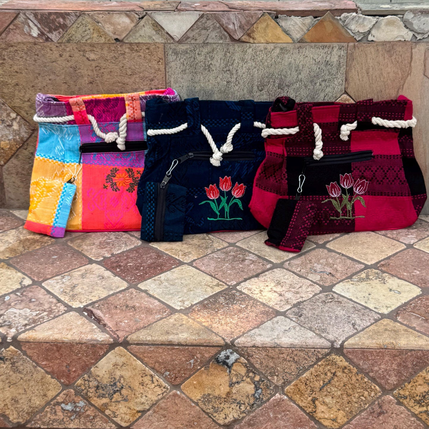 Boho Shoulder bag | Handmade in Mexico | Everyday bag | Purse