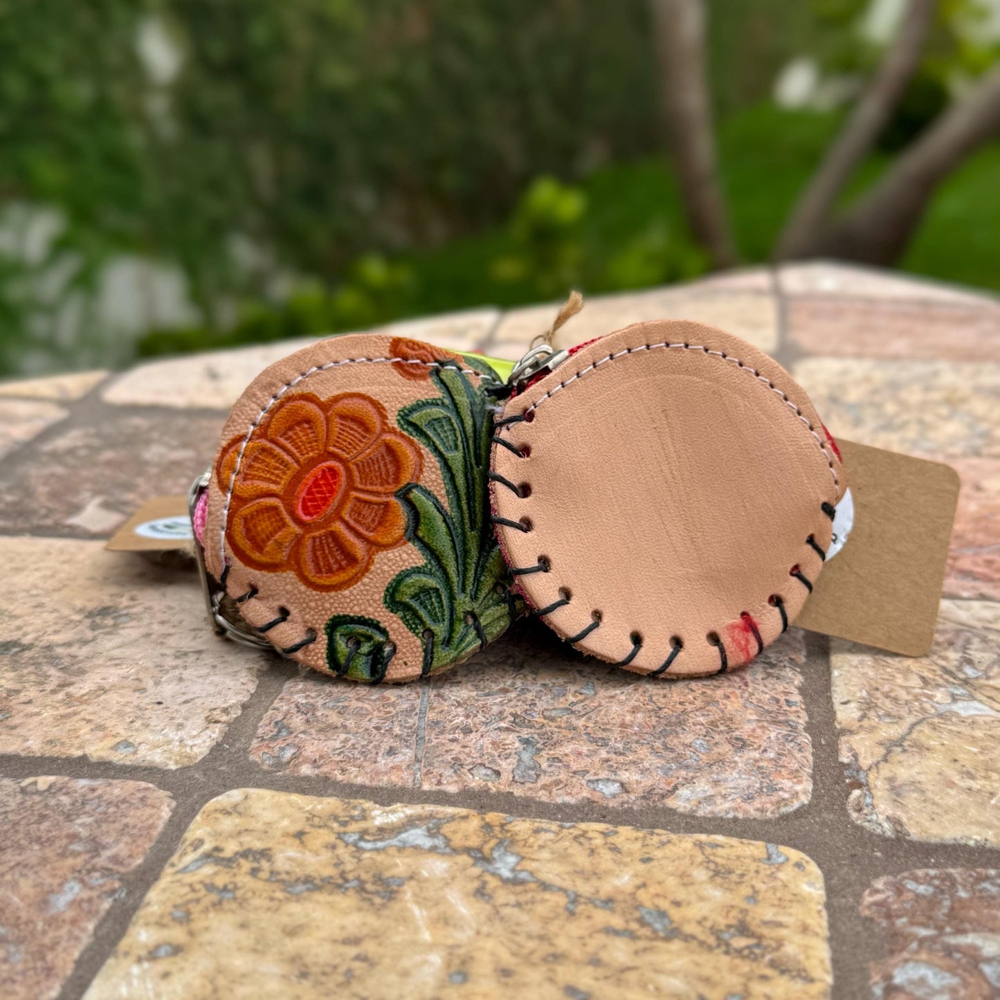 Frida Kahlo and floral small coin purses | Handmade in Mexico | Frida inspired | Purse and small bag |