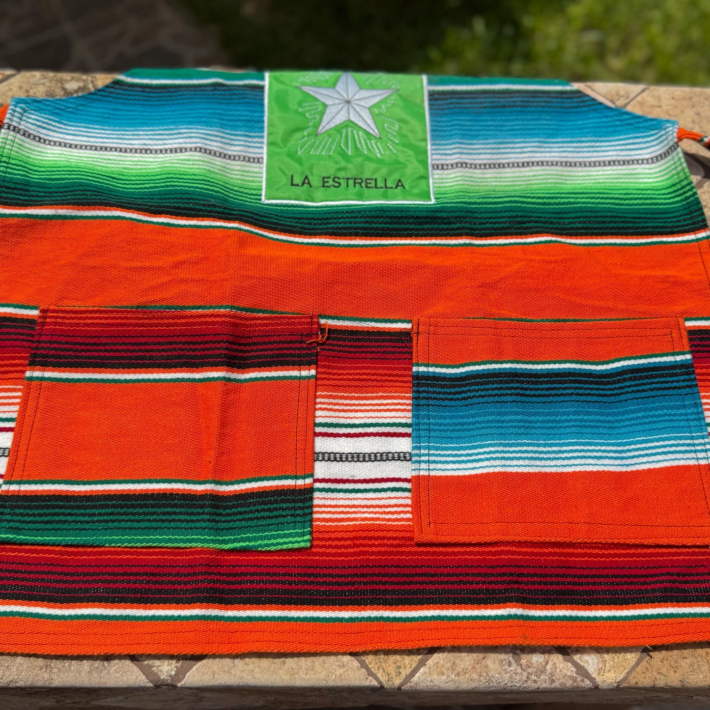 Mexican Loteria inspired style aprons | Handmade in Mexico | Kitchen decor | Cooking decor