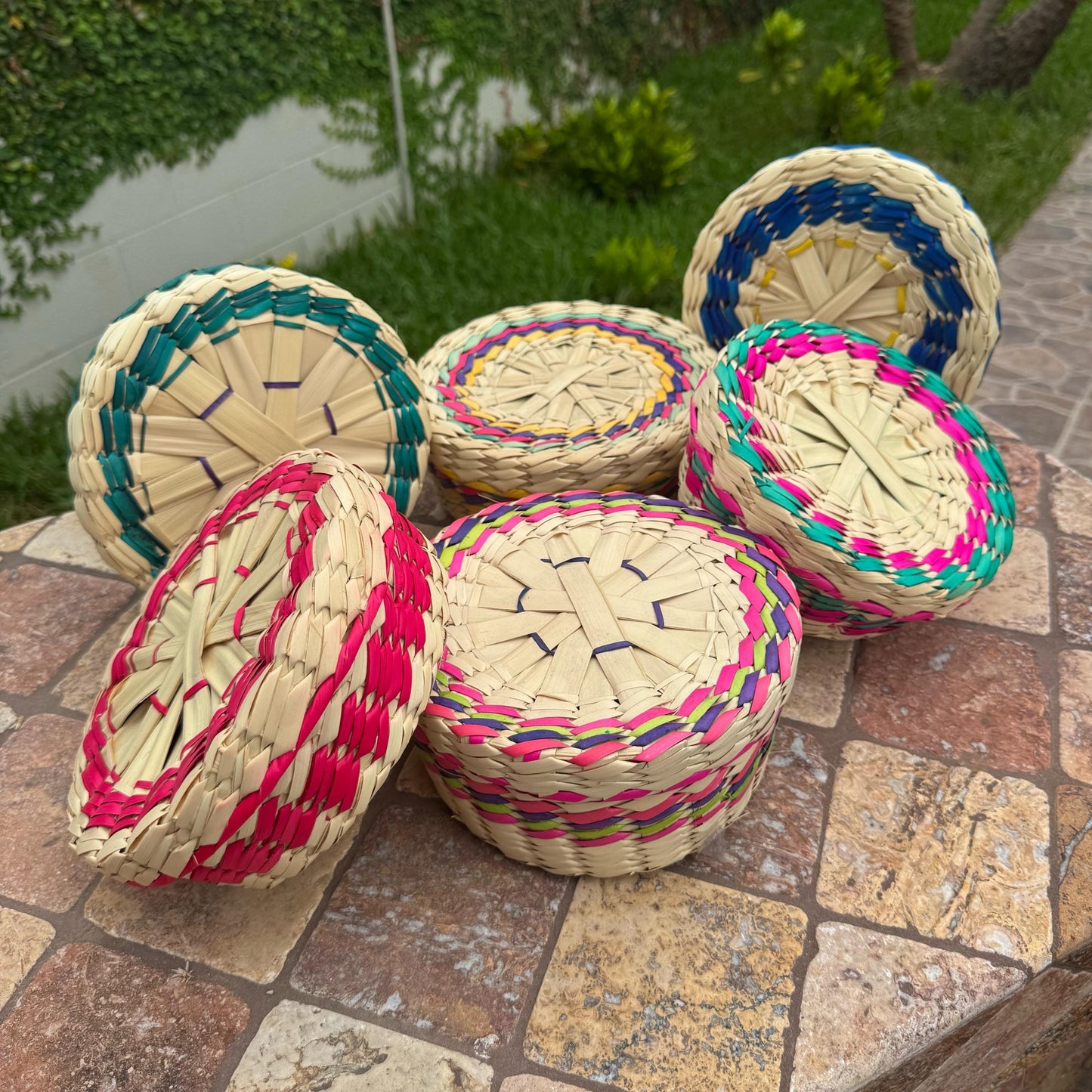 Tortilla Basket | Hand knit in Mexico | Tortilla warmer | Tortilleros for restaurants | Sets of 5, 10, 15, and 20 available!