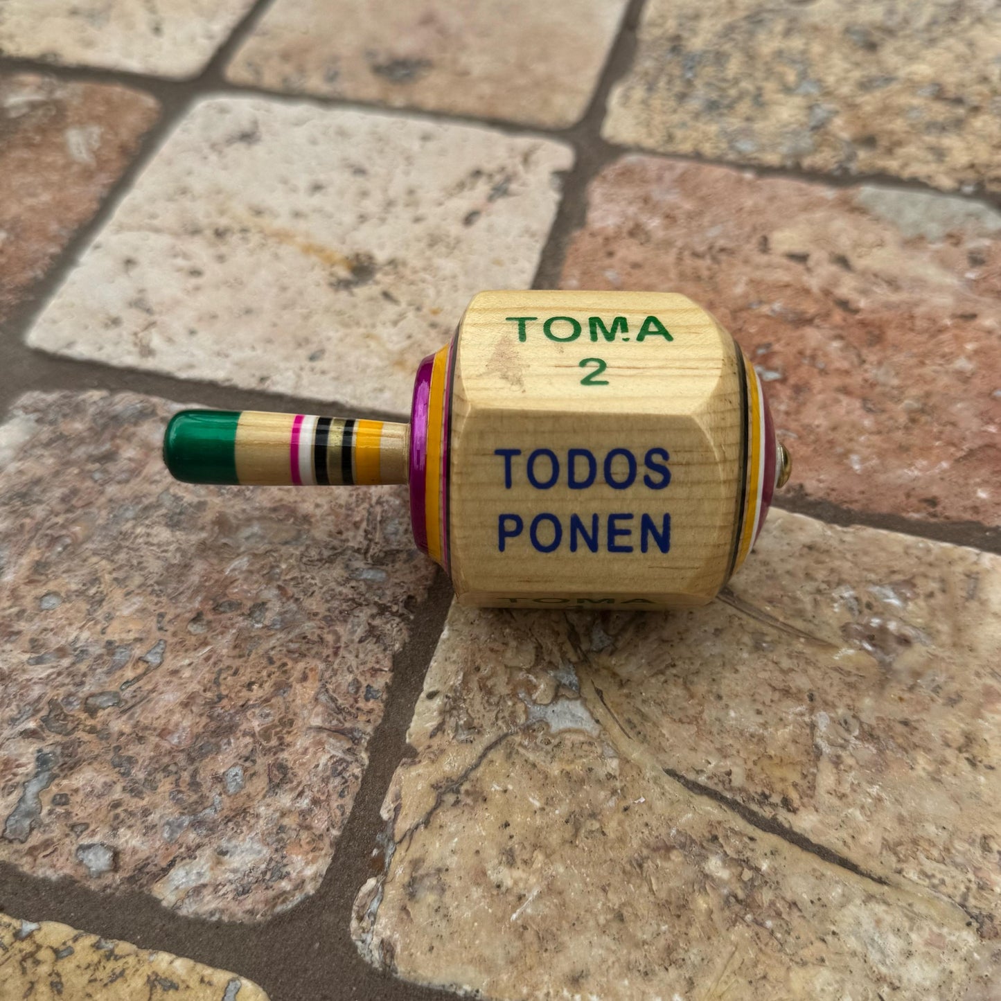Mexican Toma Todo "Pirinola" | Handmade in Mexico | Party game | Posada and Quince | Drinking game | Sets of 5, 10, 15, and 20 available!