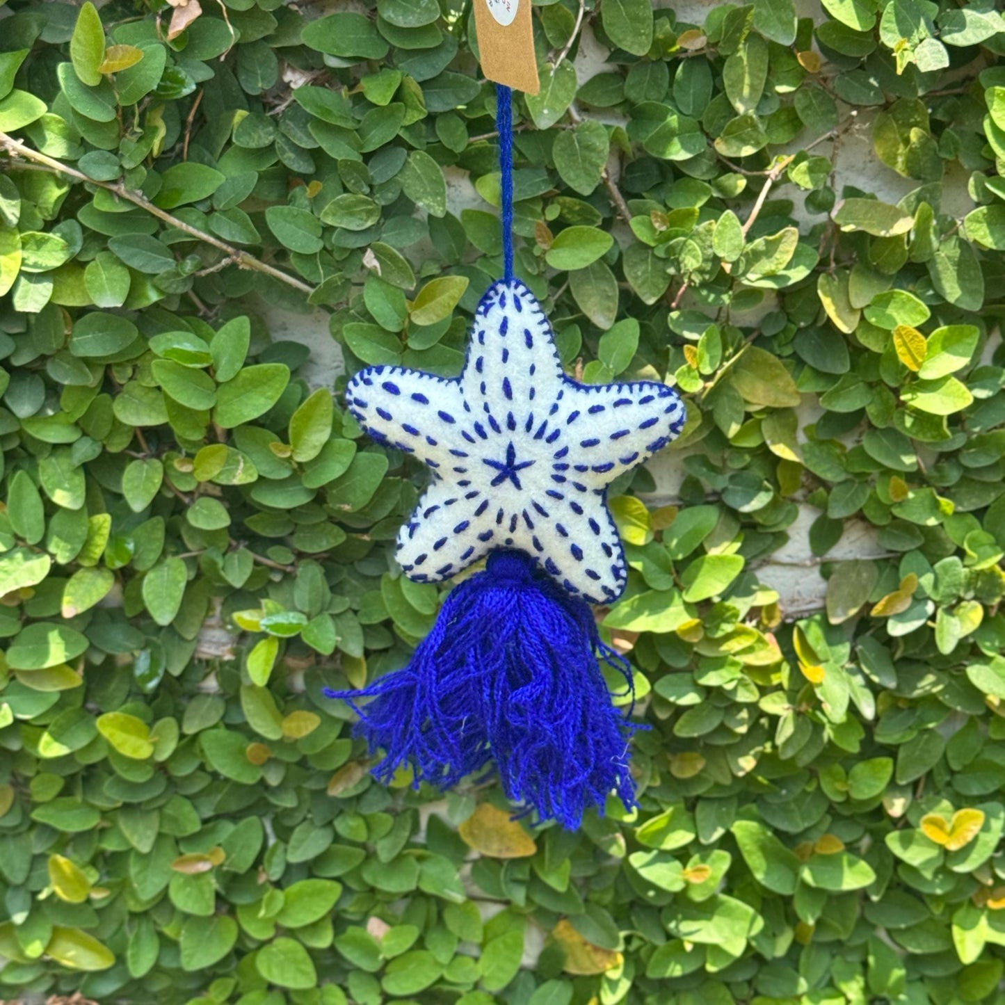 Hanging star tassel | Handmade in Mexico | Car, bag, or purse charm | Car accessory | Sets of 5, 10, 15, and 20 available!