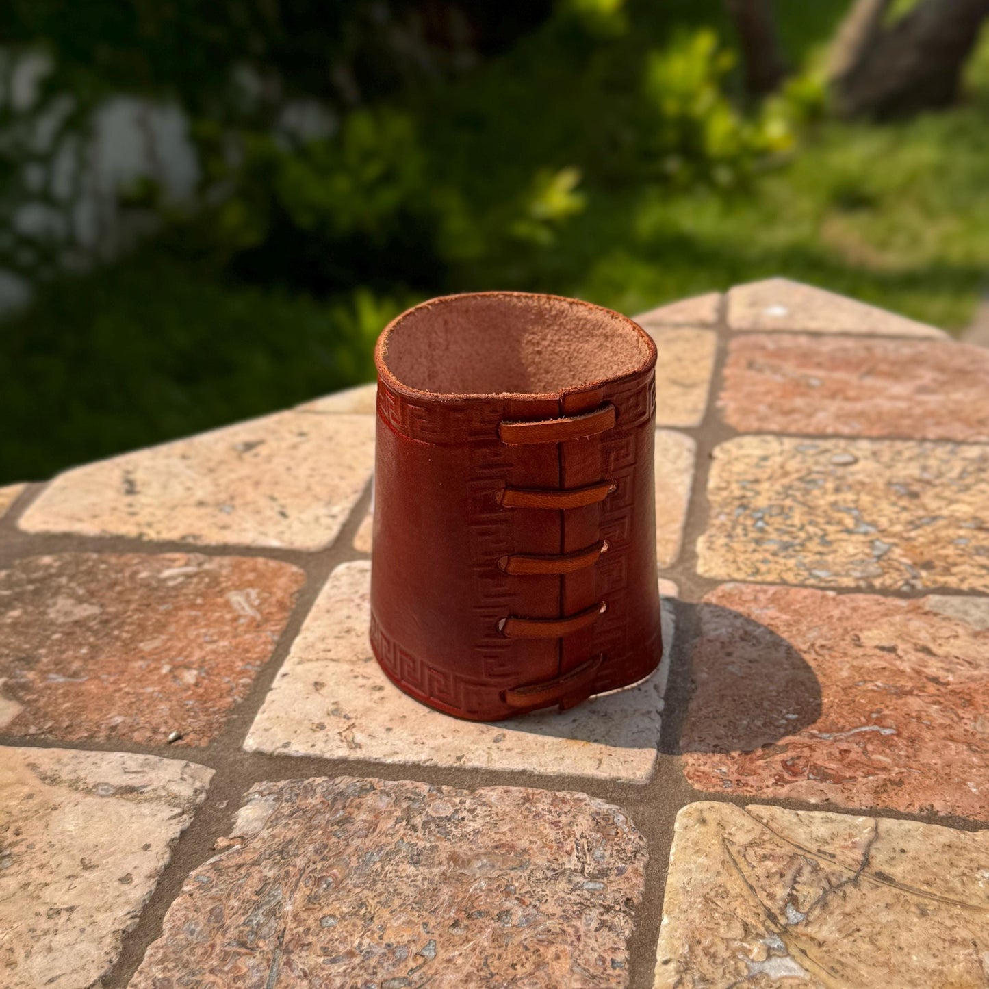 Leather can holder | handcrafted in Mexico | can cozies | Beverage holder