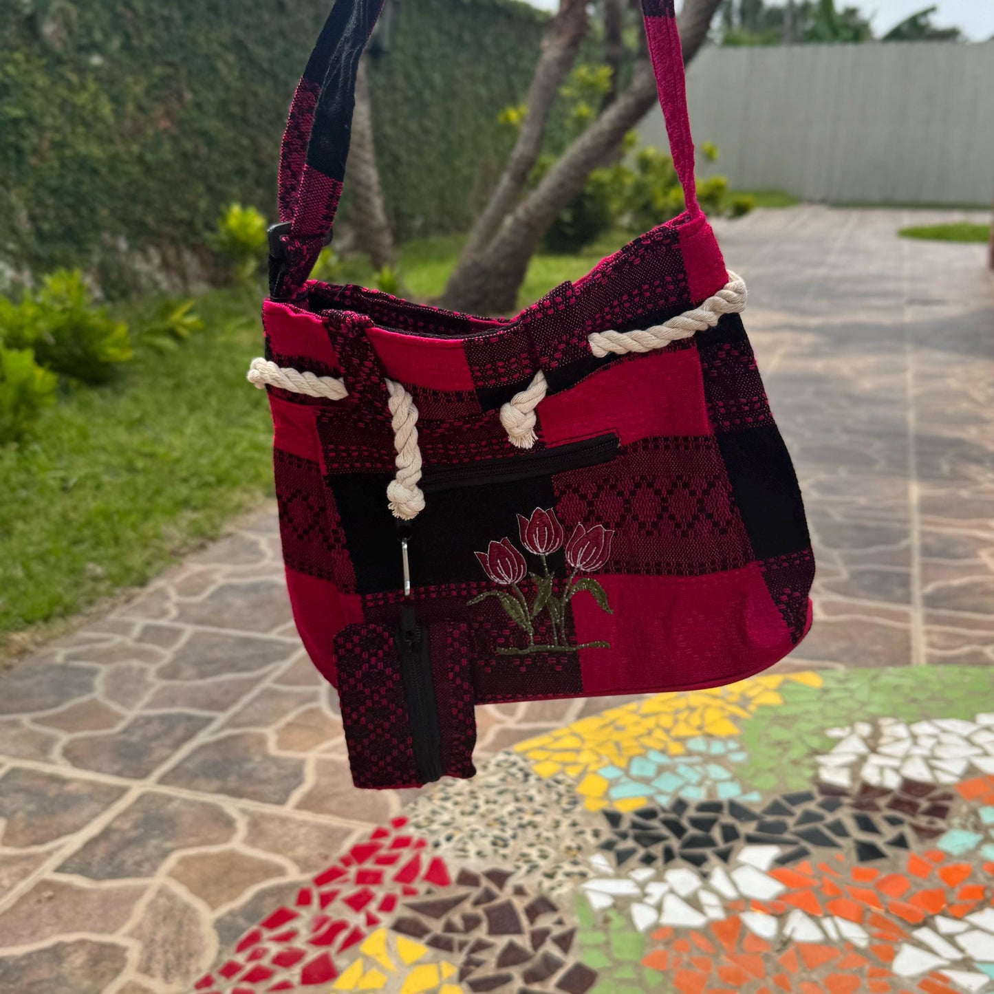 Boho Shoulder bag | Handmade in Mexico | Everyday bag | Purse