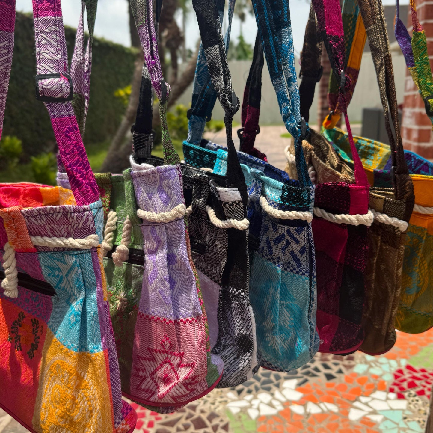 Boho Shoulder bag | Handmade in Mexico | Everyday bag | Purse