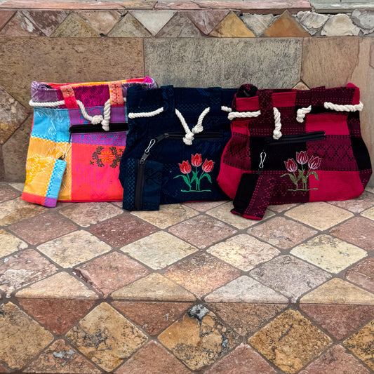 Boho Shoulder bag | Handmade in Mexico | Everyday bag | Purse