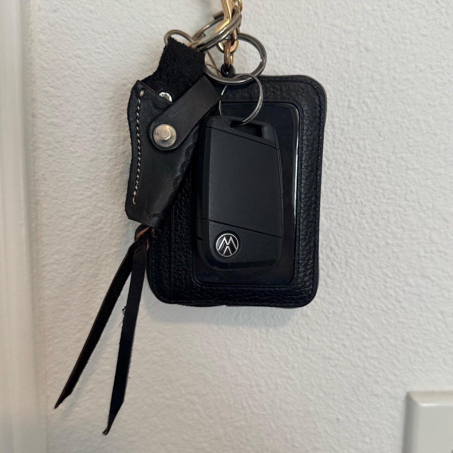 Leather Pistol Holder Keychain | Handcrafted in Mexico | Western | Cowboy | Vaquero